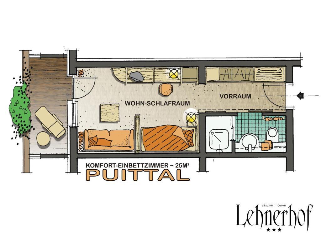 Pension Lehnerhof Leutasch Pokoj fotografie